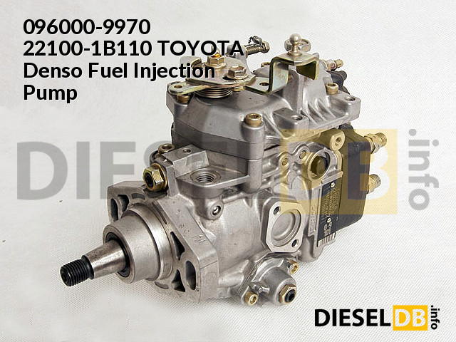 096000-9970 – 22100-1B110 TOYOTA Denso Fuel Injection Pump